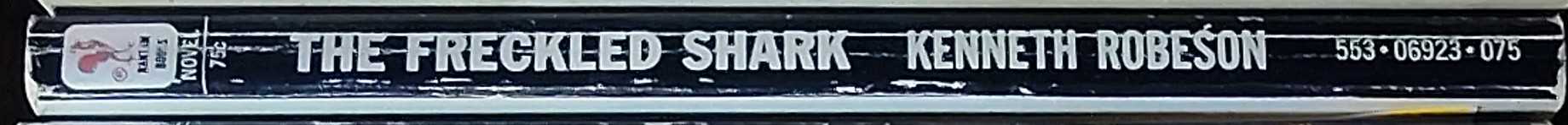 Kenneth Robeson  DOC SAVAGE: THE FRECKLED SHARK spine of book image
