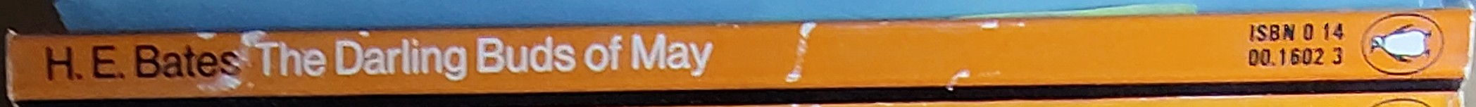 H.E. Bates  THE DARLING BUDS OF MAY spine of book image