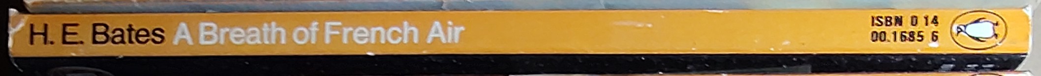 H.E. Bates  A BREATH OF FRENCH AIR spine of book image