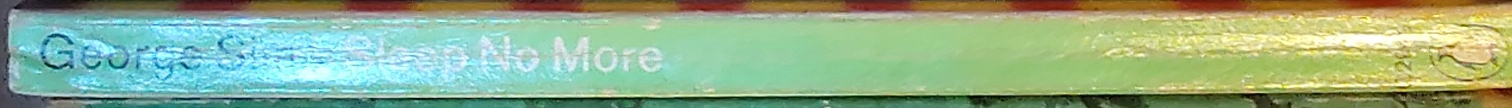 George Sims  SLEEP NO MORE spine of book image