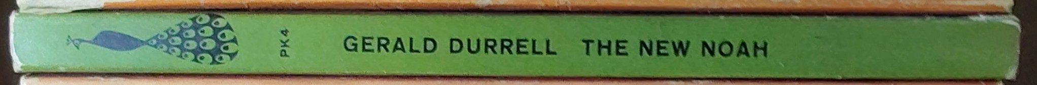 Gerald Durrell  THE NEW NOAH spine of book image