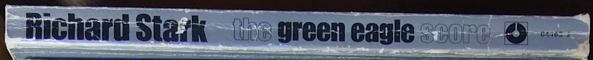 Richard Stark  THE GREEN EAGLE SCORE spine of book image