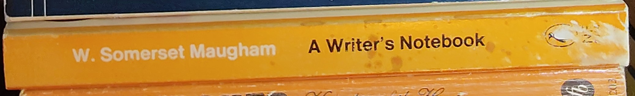 W.Somerset Maugham  A WRITER'S NOTEBOOK spine of book image
