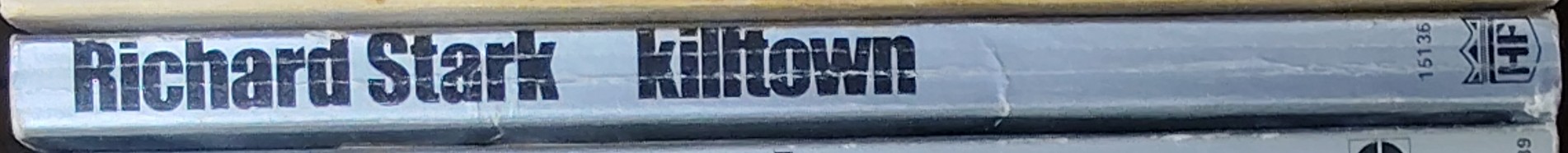 Richard Stark  KILLTOWN spine of book image