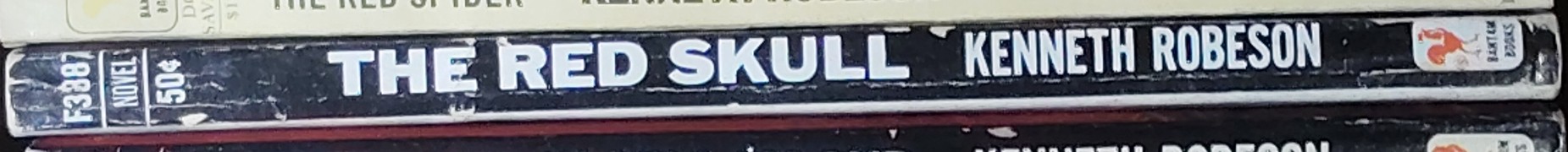Kenneth Robeson  DOC SAVAGE: THE RED SKULL spine of book image