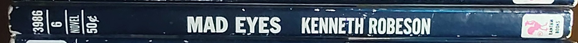 Kenneth Robeson  DOC SAVAGE: MAD EYES spine of book image