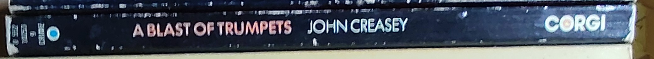 Gordon Ashe  A BLAST OF TRUMPETS spine of book image