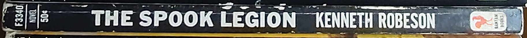 Kenneth Robeson  DOC SAVAGE: THE SPOOK LEGION spine of book image