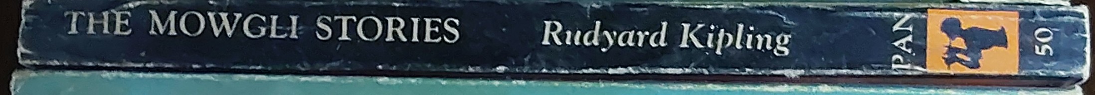 Rudyard Kipling  THE MOWGLI STORIES spine of book image