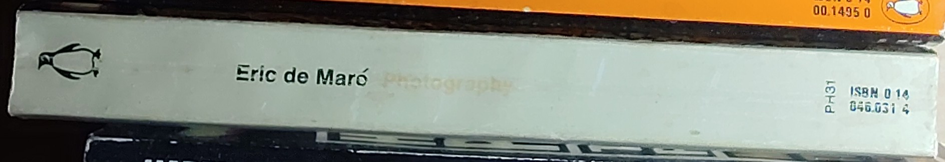 Eric de Mare  PHOTOGRAPHY spine of book image