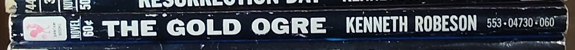 Kenneth Robeson  DOC SAVAGE: THE GOLD OGRE spine of book image