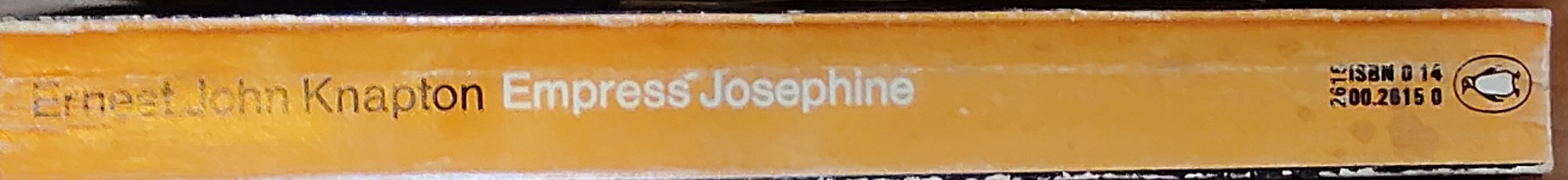 Ernest John Knapton  EMPRESS JOSEPHINE spine of book image