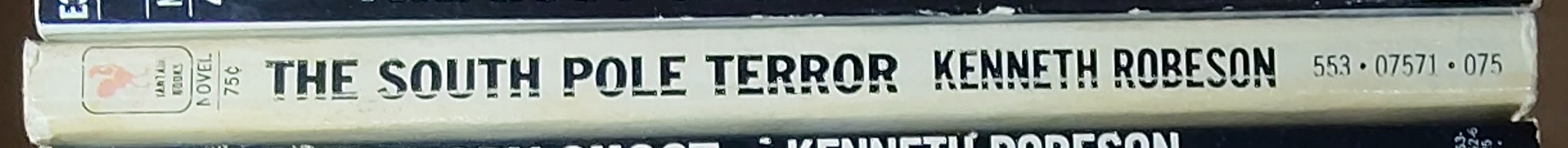 Kenneth Robeson  DOC SAVAGE: THE SOUTH POLE TERROR spine of book image