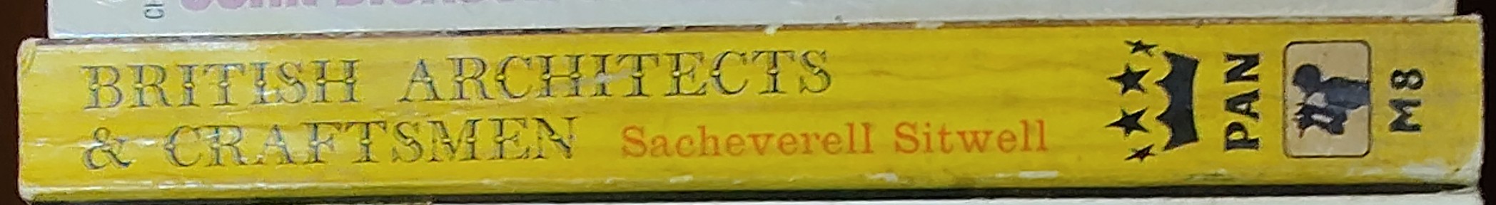 Sacheverell Sitwell  BRITISH ARCHITECTS & CRAFTSMEN spine of book image