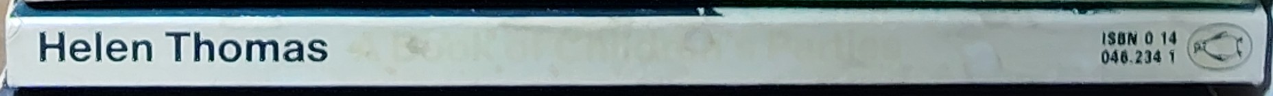 Helen Thomas  A BOOK OF CHILDREN'S PARTIES spine of book image