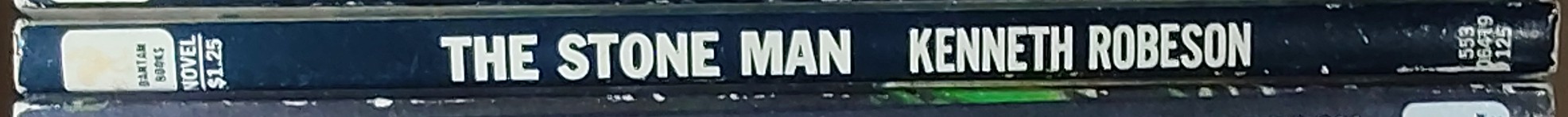 Kenneth Robeson  DOC SAVAGE: THE STONE MAN spine of book image