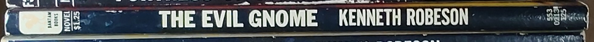 Kenneth Robeson  DOC SAVAGE: THE EVIL GNOME spine of book image