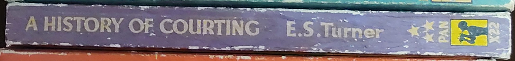 E.S. Turner  A HISTORY OF COURTING spine of book image