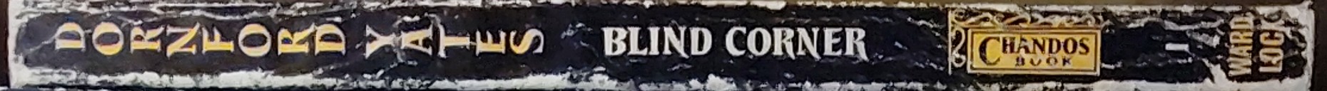 Dornford Yates  BLIND CORNER spine of book image