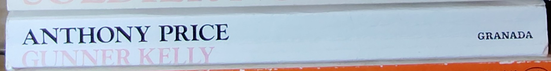 Anthony Price  GUNNER KELLY spine of book image