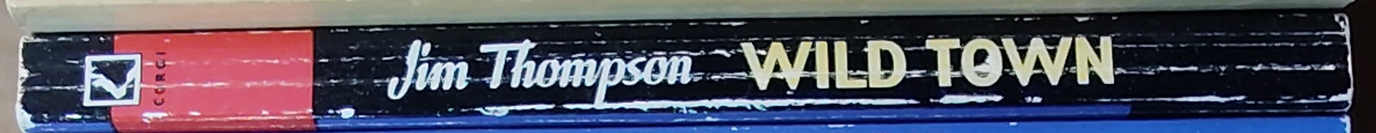 Jim Thompson  WILD TOWN spine of book image