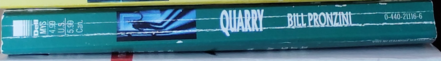 Bill Pronzini  QUARRY spine of book image