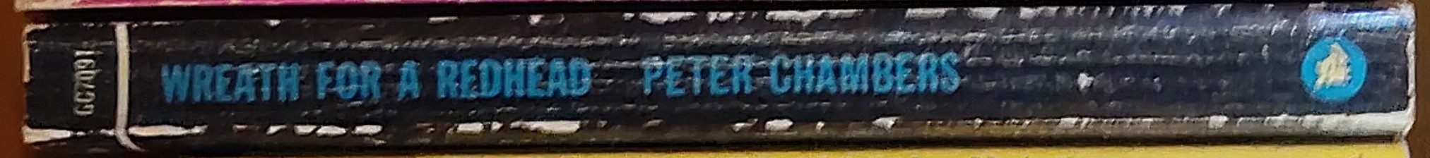 Peter Chambers  WREATH FOR A REDHEAD spine of book image