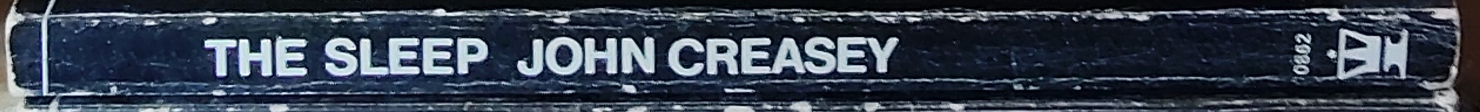 John Creasey  THE SLEEP (Doctor Palfrey) spine of book image