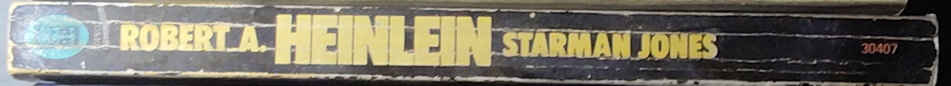 Robert A. Heinlein  STARMAN JONES spine of book image