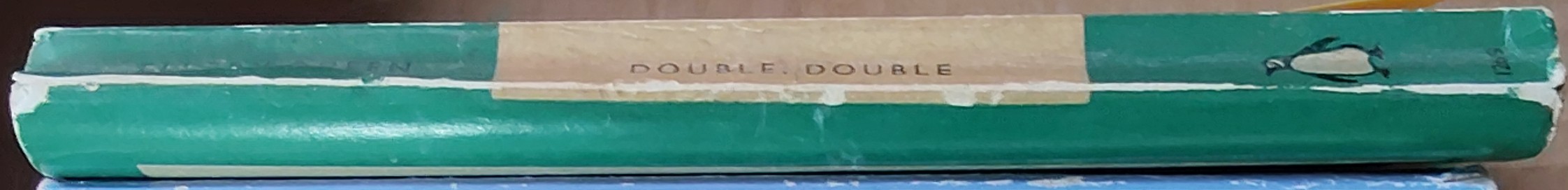 Ellery Queen  DOUBLE, DOUBLE spine of book image