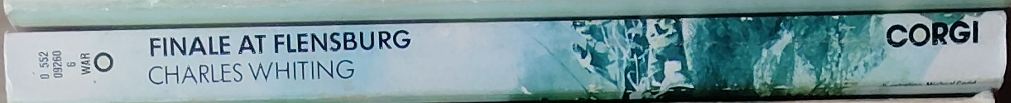 Charles Whiting  FINALE AT FLENSBURG spine of book image