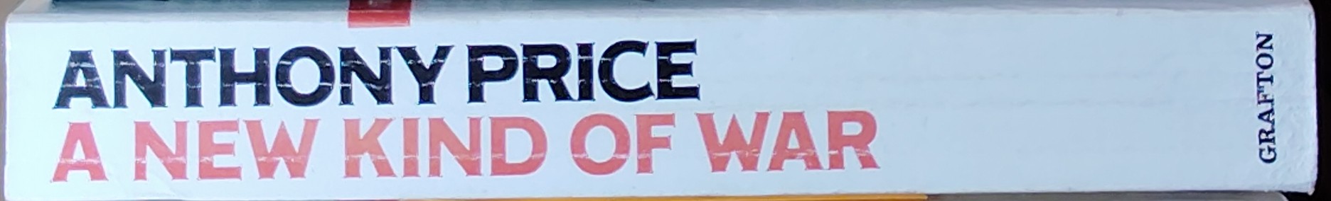 Anthony Price  A NEW KIND OF WAR spine of book image