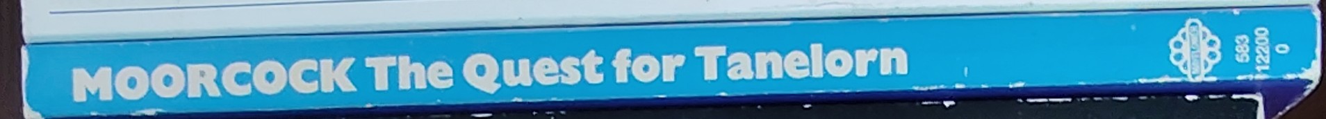 Michael Moorcock  THE QUEST FOR TANELORN spine of book image