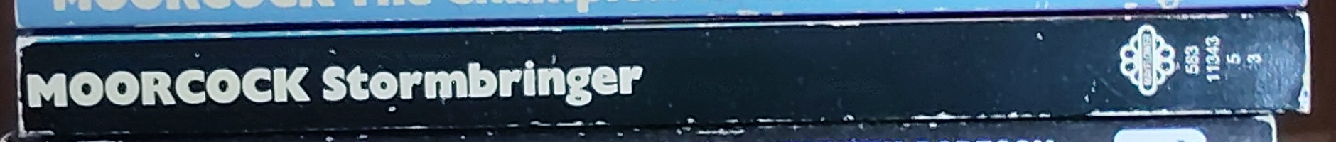 Michael Moorcock  STORMBRINGER spine of book image