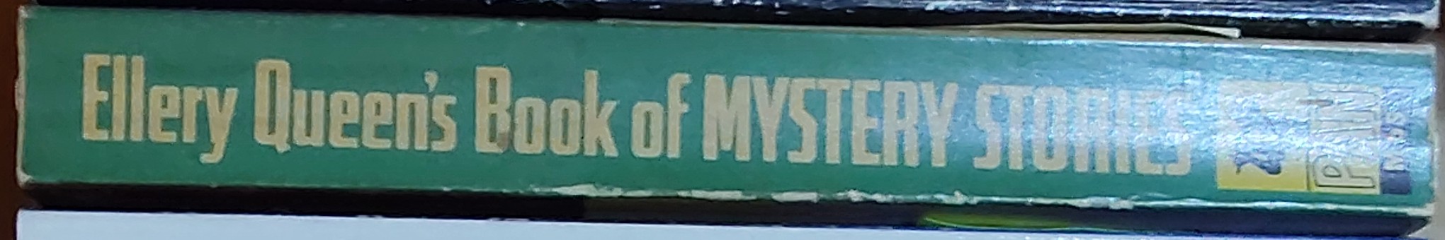 Ellery Queen (edit) ELLERY QUEEN'S BOOK OF MYSTERY STORIES by 25 Famous Writers spine of book image