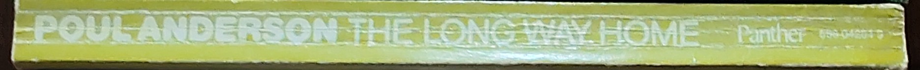 Poul Anderson  THE LONG WAY HOME spine of book image
