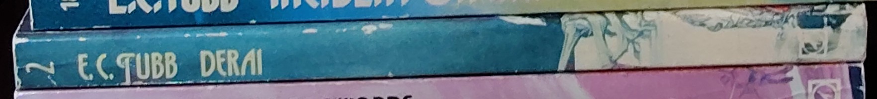 E.C. Tubb  DERAI spine of book image