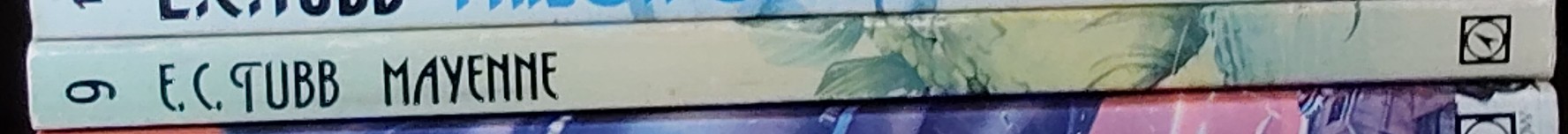 E.C. Tubb  MAYENNE spine of book image