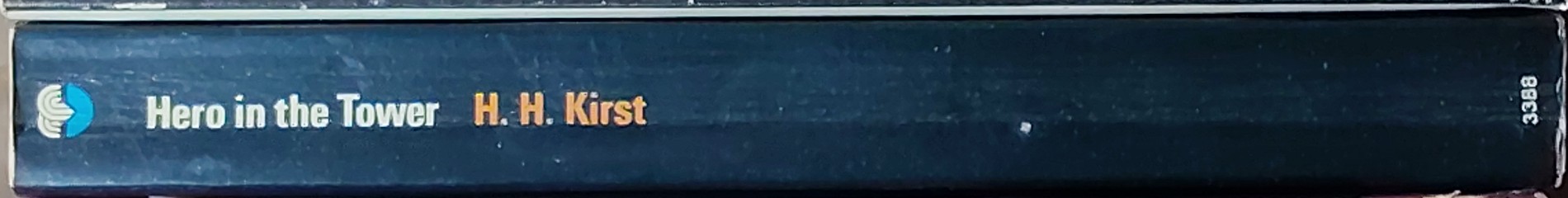 H.H. Kirst  HERO IN THE TOWER spine of book image