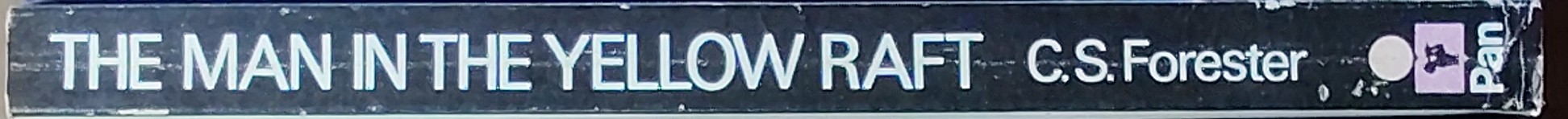 C.S. Forester  THE MAN IN THE YELLOW RAFT spine of book image