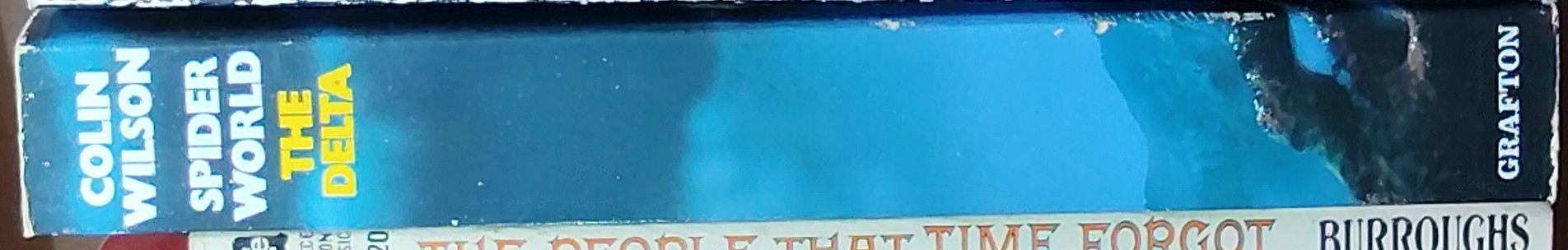 Colin Wilson  SPIDER WORLD: THE DELTA spine of book image