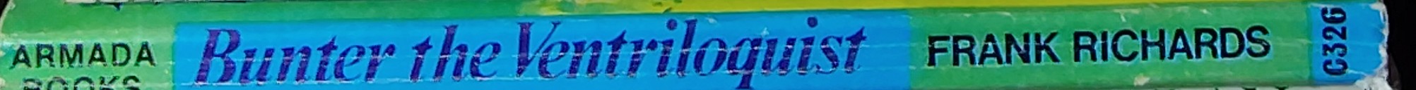 Frank Richards  BUNTER THE VENTRILOQUIST spine of book image