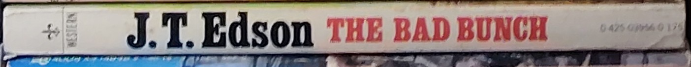 J.T. Edson  THE BAD BUNCH spine of book image