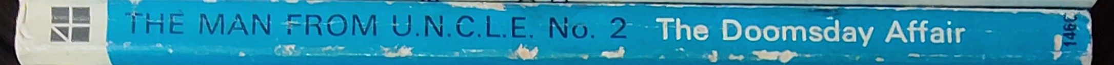 Harry Whittington  THE MAN FROM U.N.C.L.E. (2): The Doomsday Affair spine of book image