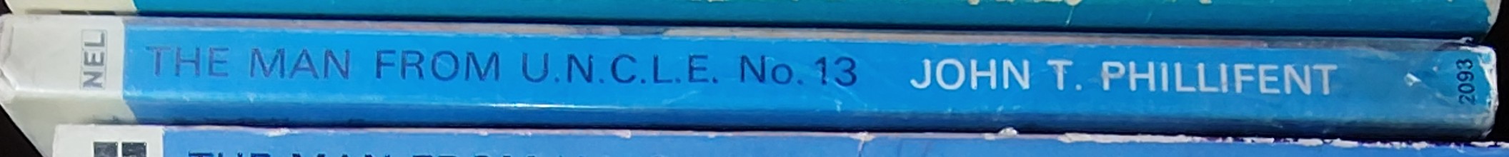 John T. Phillifent  THE MAN FROM U.N.C.L.E. No.13: THE CORFU AFFAIR spine of book image