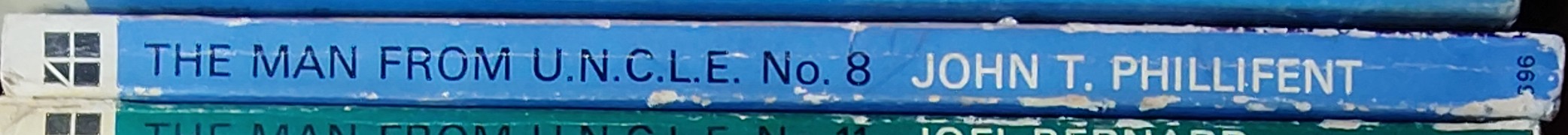 John T. Phillifent  THE MAN FROM U.N.C.L.E. No.8: THE MAD SCIENTIST AFFAIR spine of book image