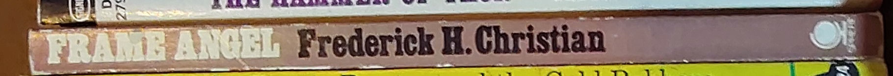 Frederick H. Christian  FRAME ANGEL spine of book image