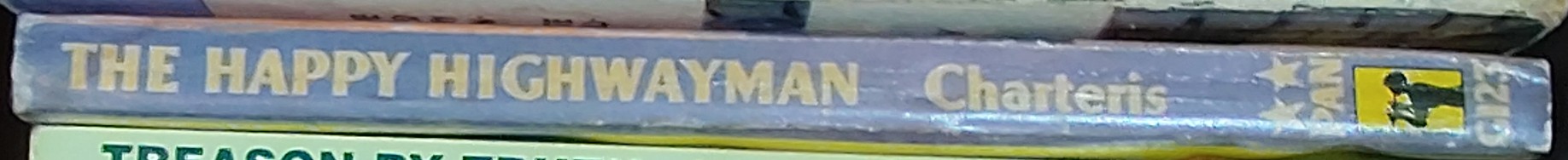 Leslie Charteris  THE HAPPY HIGHWAYMAN spine of book image