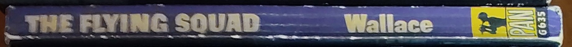 Edgar Wallace  THE FLYING SQUAD spine of book image