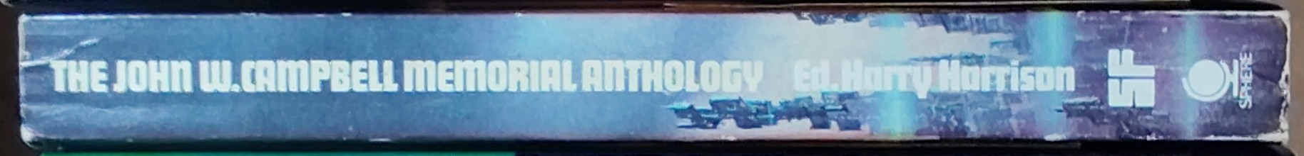 Harry Harrison (edits) THE JOHN W.CAMPBELL MEMORIAL ANTHOLOGY spine of book image